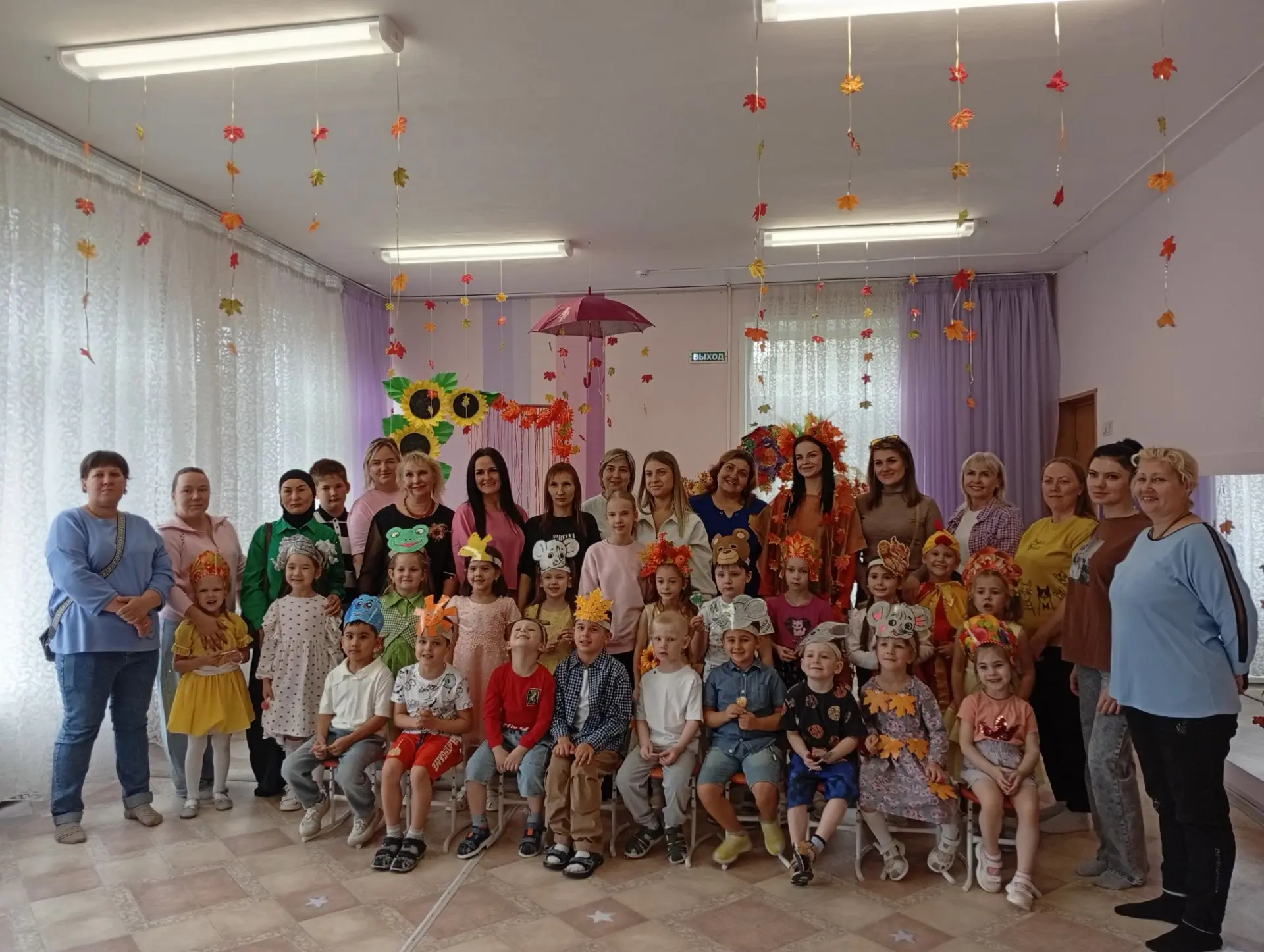 Яркий праздник осени группы «Подсолнушки»🎇🍂🍁