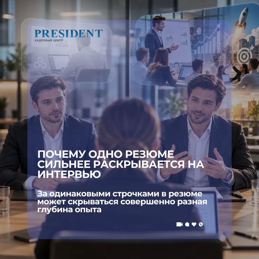 Одинаковый стаж, похожие резюме — а после собеседования один кандидат получает оффер, в...