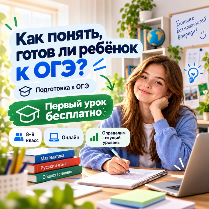 Как понять, готов ли ребёнок к ОГЭ?