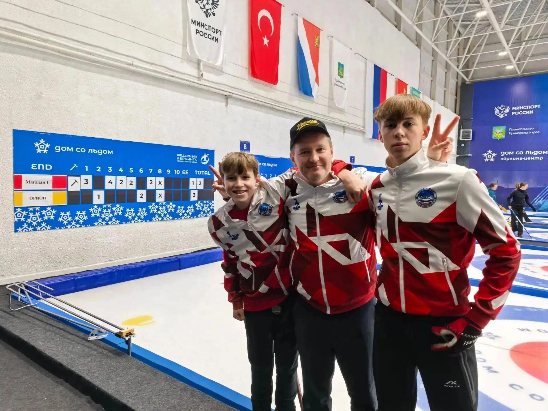 Во Владивостоке завершился Чемпионат ДФО по кёрлингу.