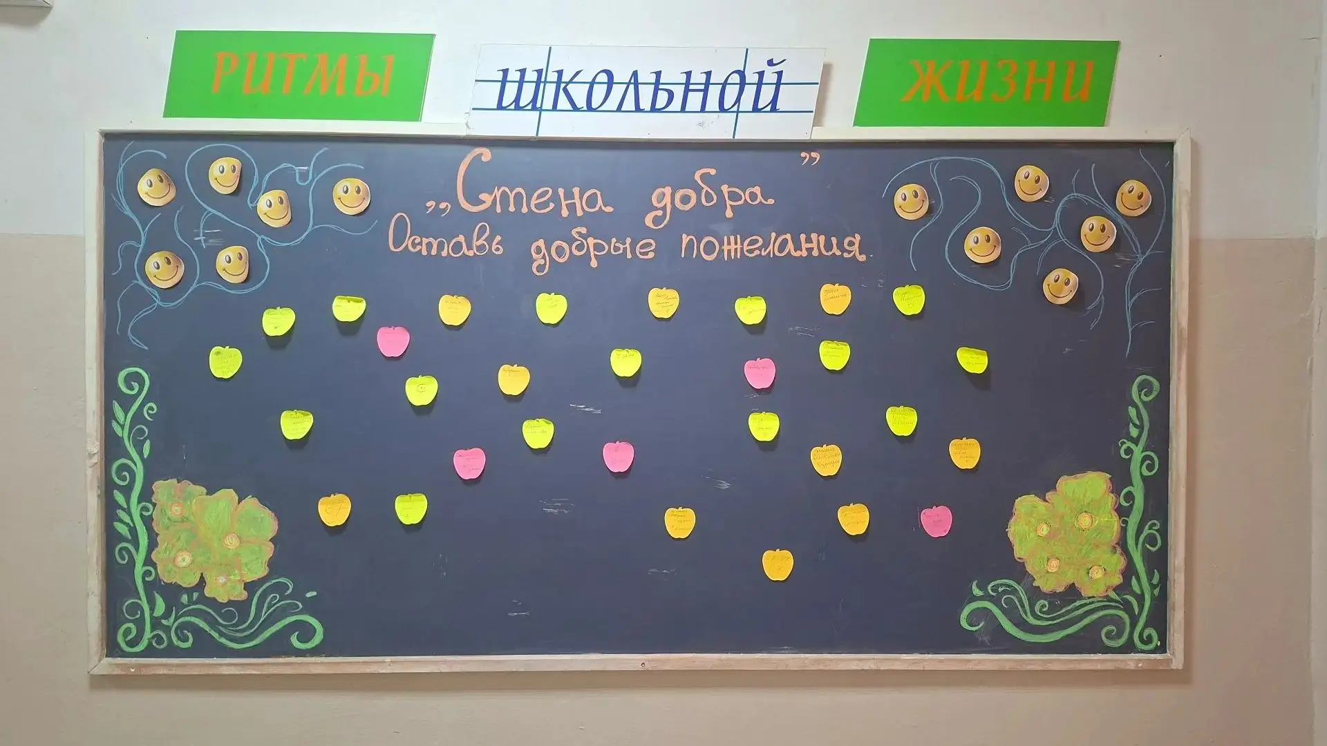 😊 Наши ученики присоединились к акции «С улыбкой по жизни»! Ребята оставили добрые пож...