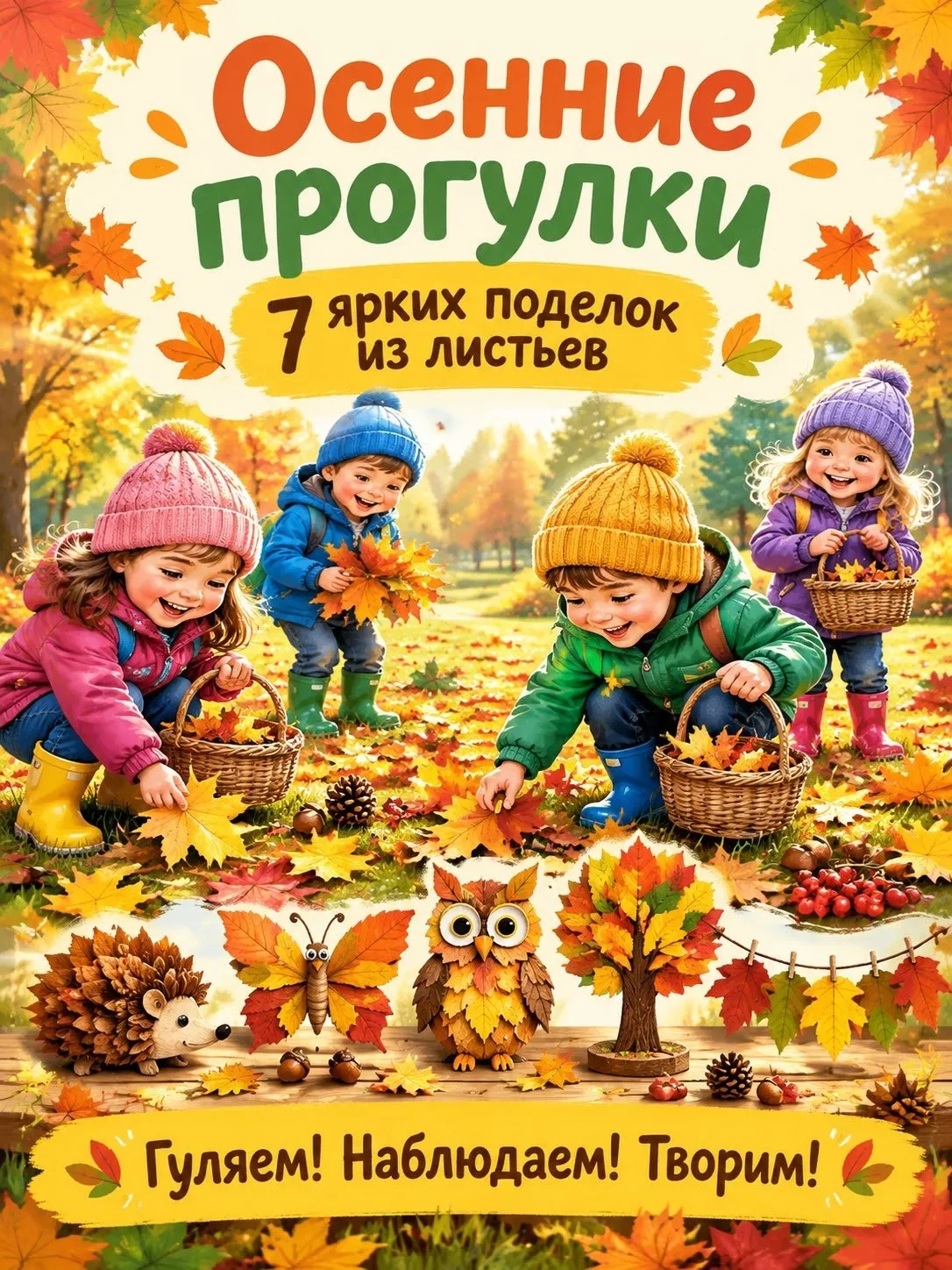 🍁 Осенние прогулки — время творить! 🍂