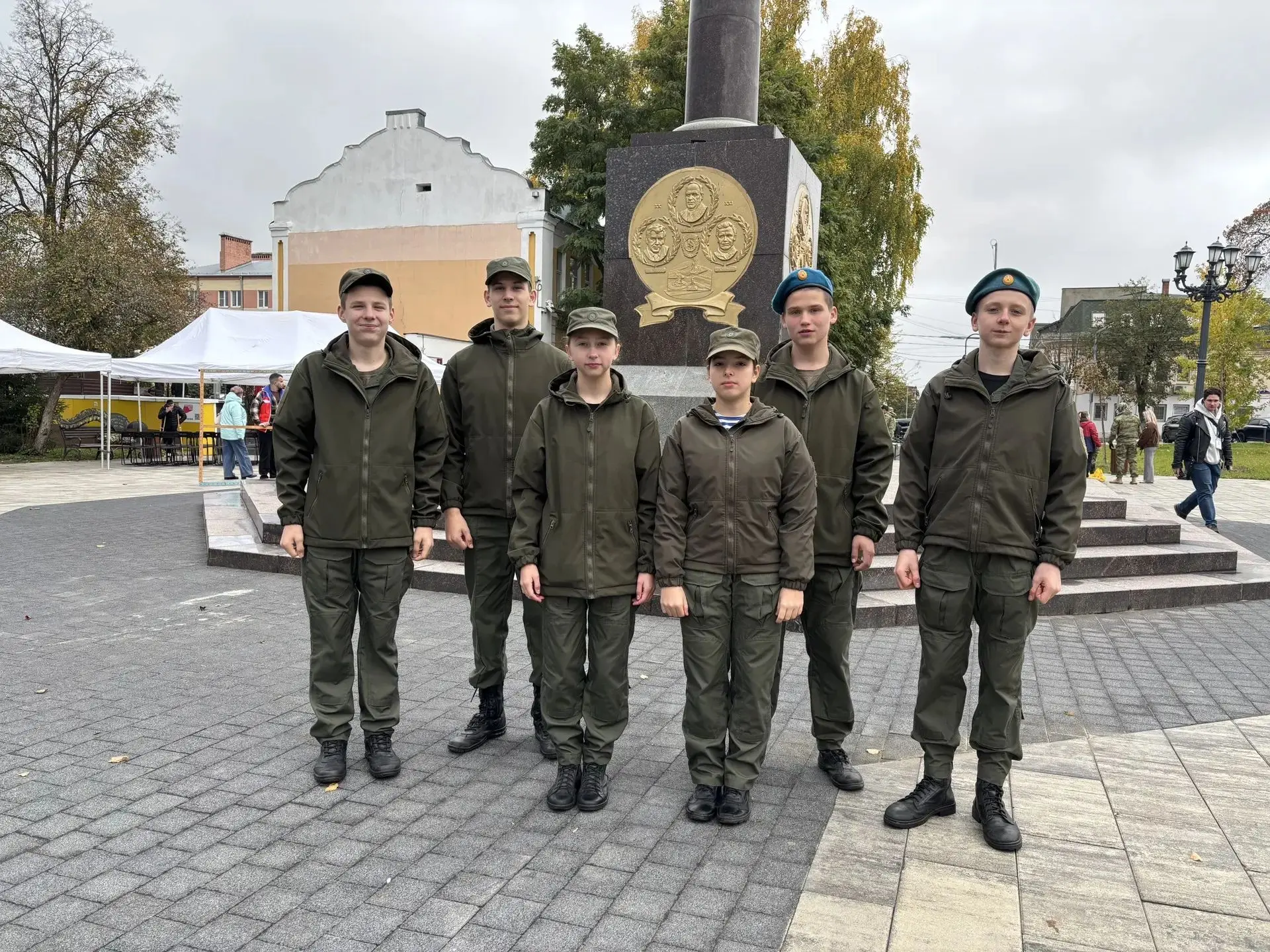 Кадеты Ногинского кадетского корпуса имени Героя Советского Союза Б. В. Громова присоед...