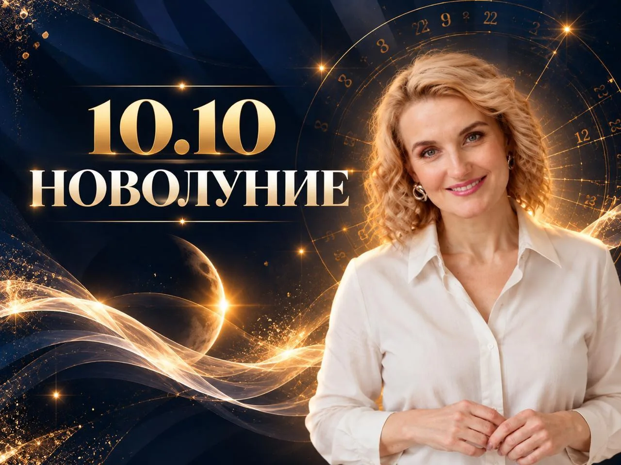 10.10 - НОВОЛУНИЕ, а значит  время обновления и новых возможностей! ❤️‍🔥🌙