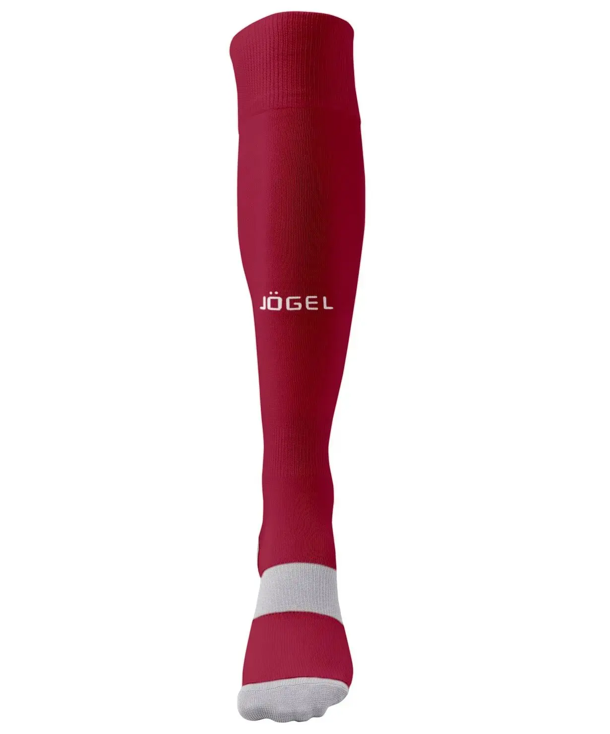 JOGEL Гетры футбольные CAMP BASIC SOCKS гранатовый/серый. Обновлённая модель базовых ге...