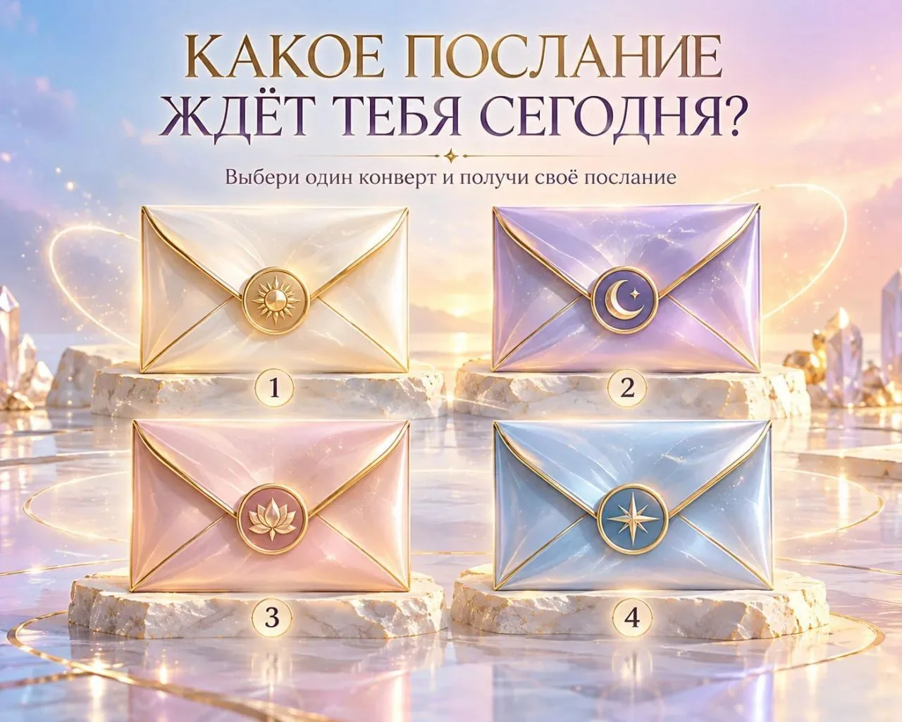 💌 КАКОЕ ПОСЛАНИЕ ЖДЁТ ТЕБЯ СЕГОДНЯ?