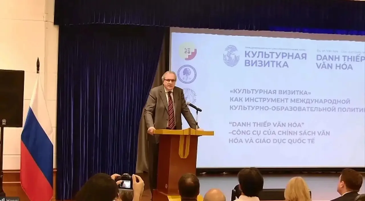 Валерий Фадеев подключил Вьетнам к международному проекту «Культурная визитка»