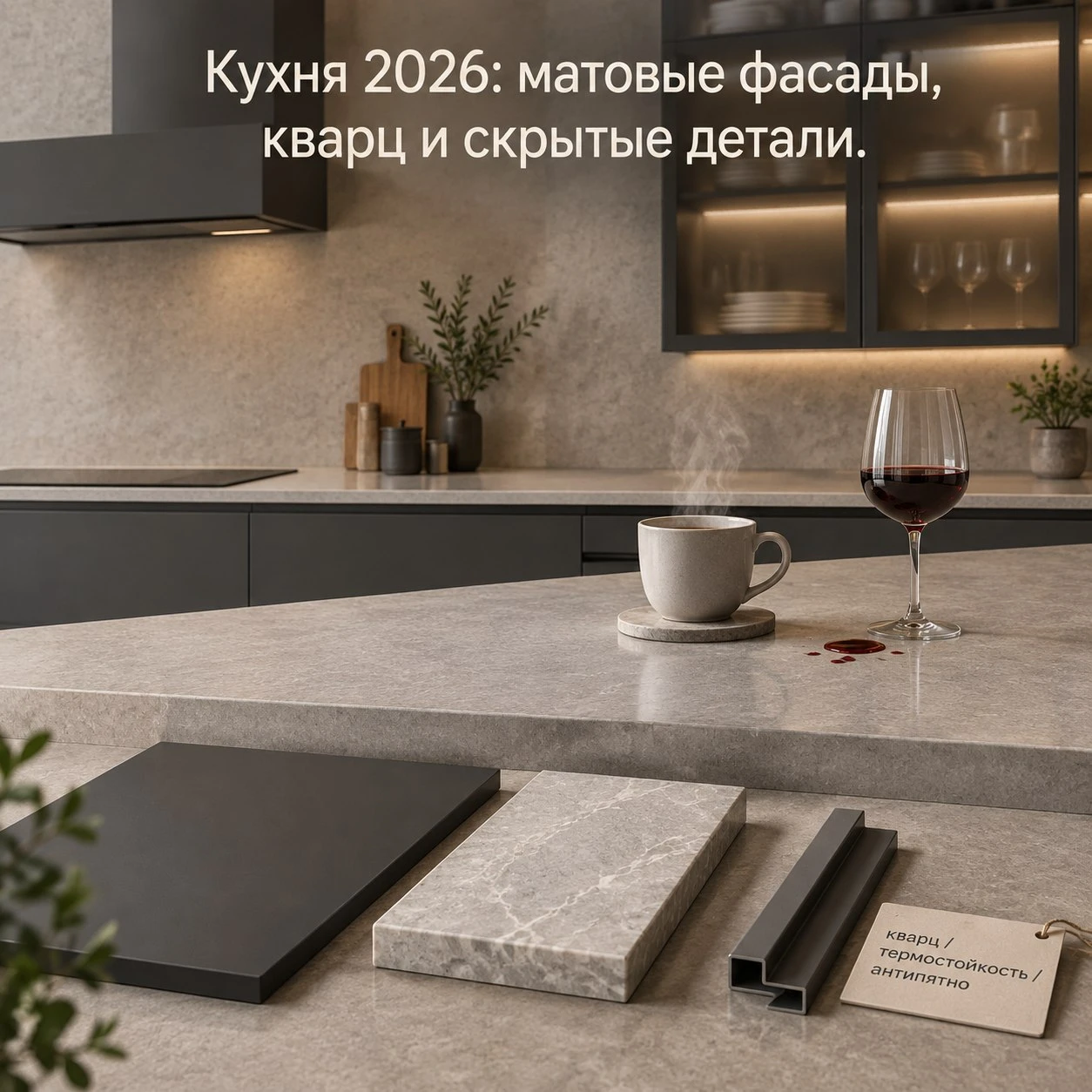 «Кухня 2026: красиво, но не ломается. Что в тренде, а что уже в прошлом» 🍳