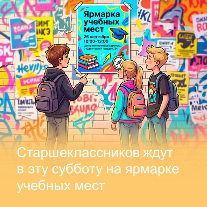 Не знаешь, куда поступать после школы? Выбери будущее на ярмарке учебных мест!