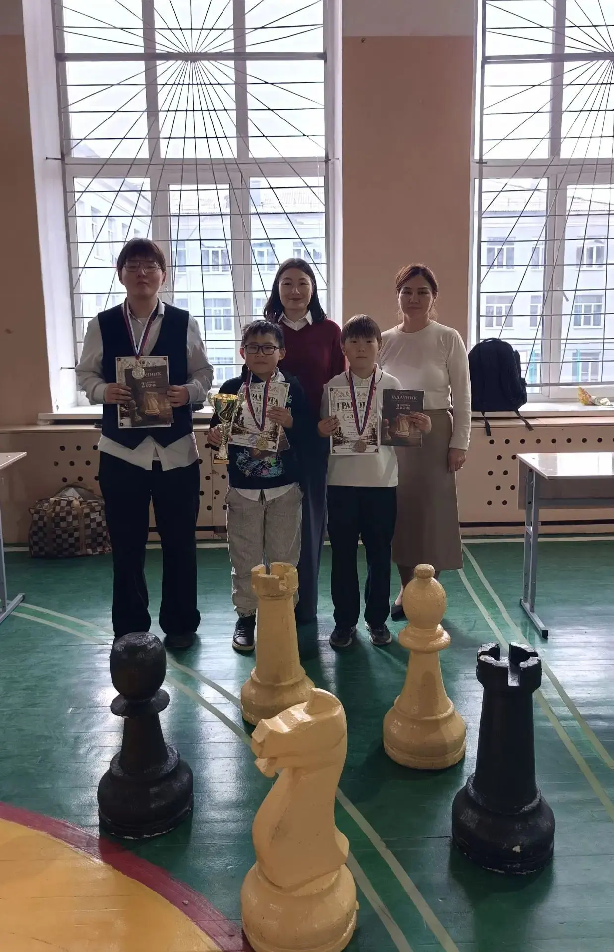 🏆Определены лучшие шахматисты!