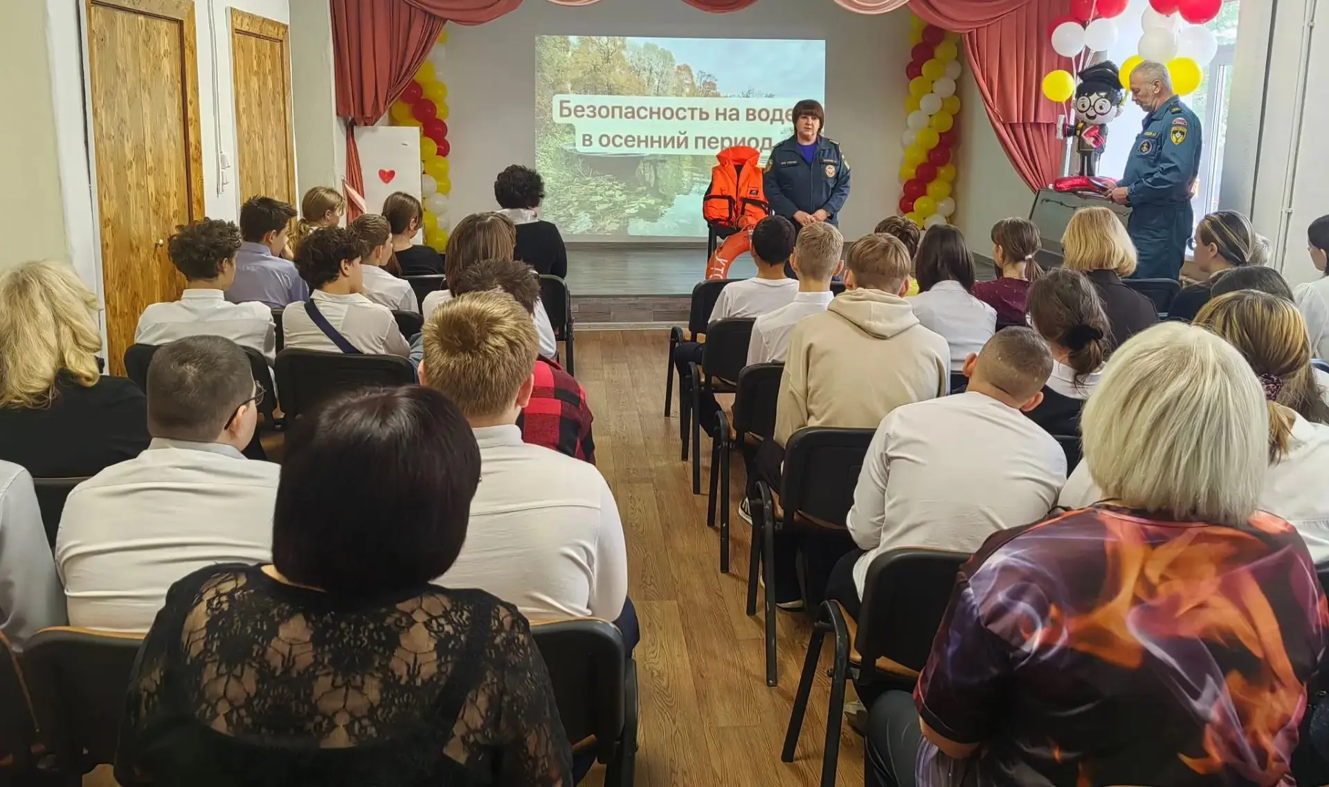 Безопасность на льду: встреча с сотрудниками ГИМС