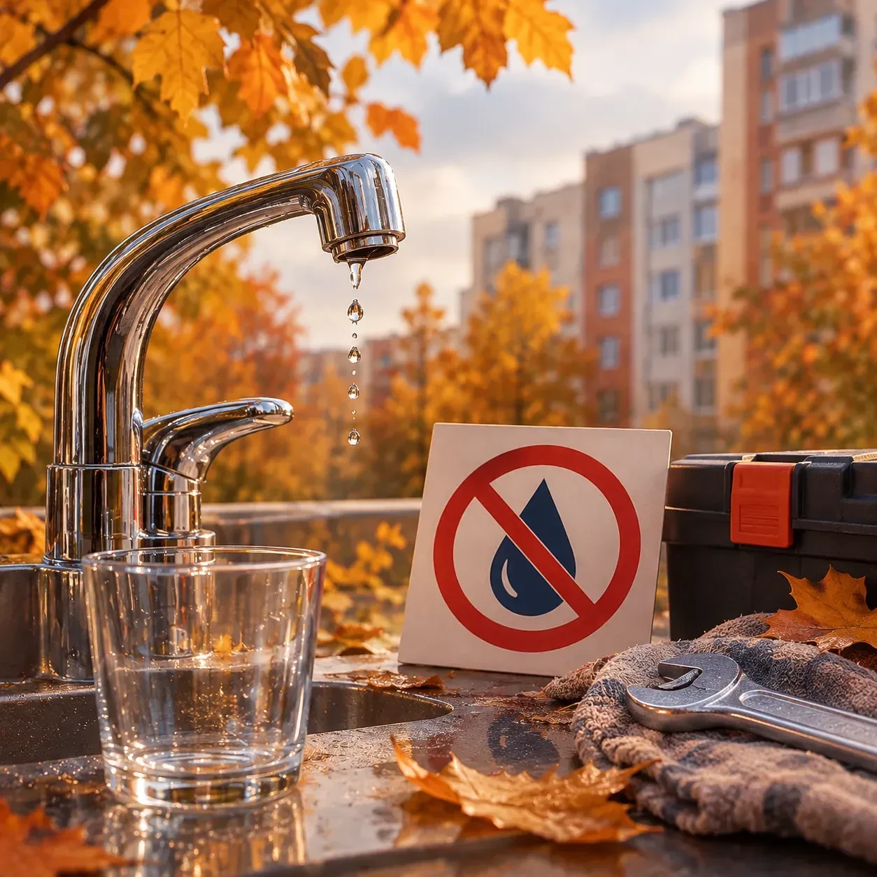 💧 В Видном временно отключат холодную воду