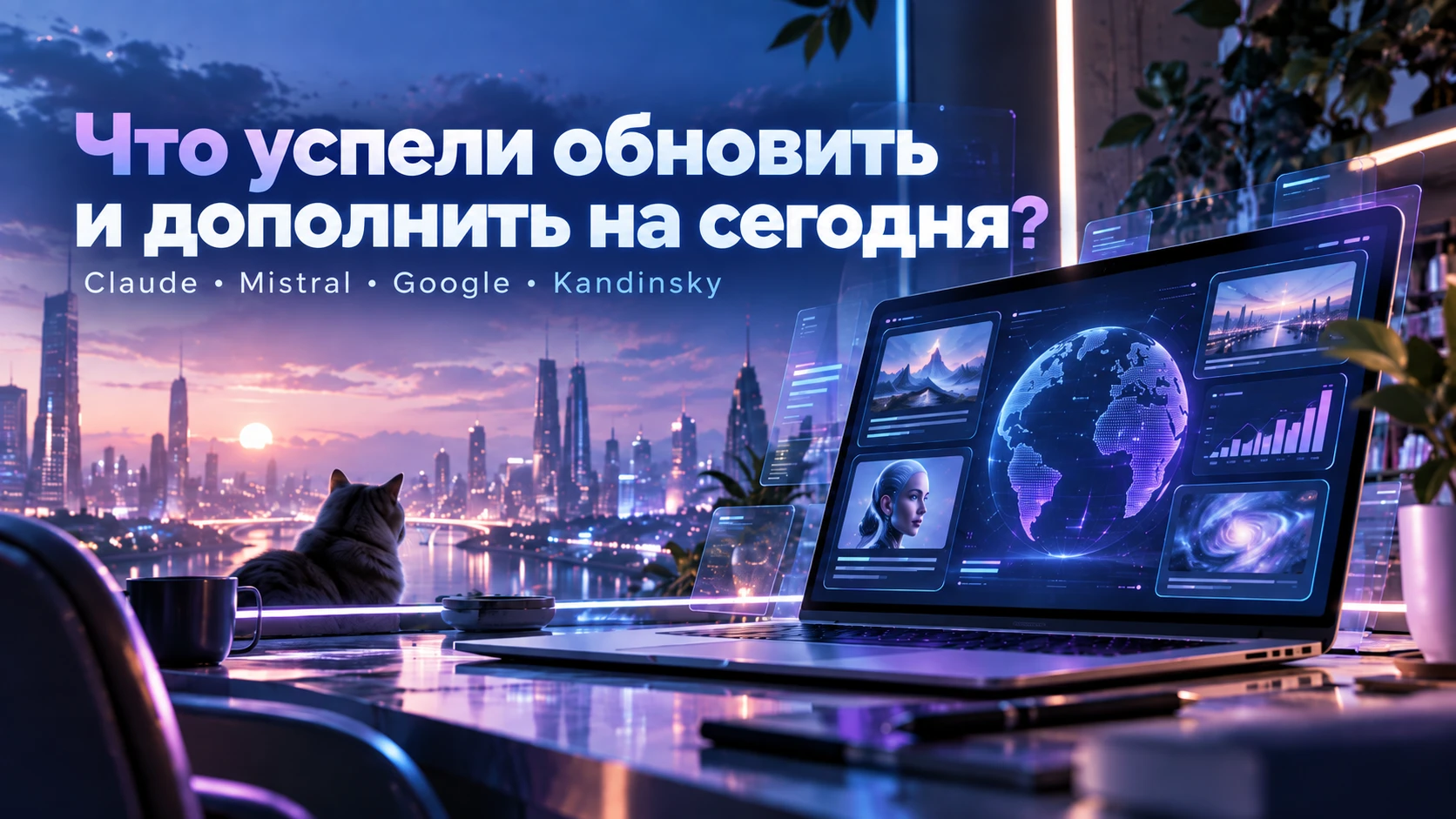Друзья, собрали коротко свежие обновления из мира ИИ. Без километров характеристик, тол...