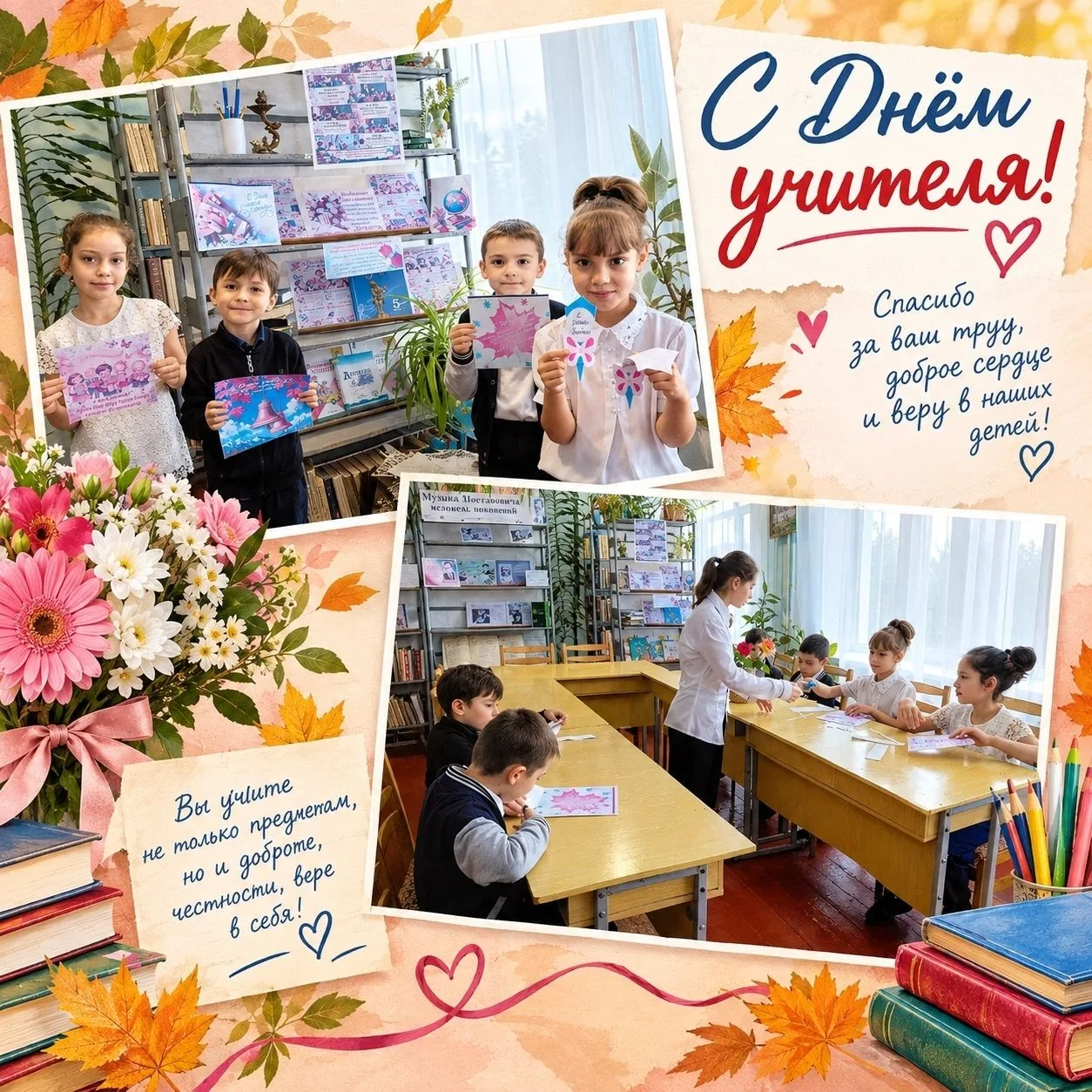 🌸С любовью — нашим учителям! 🌸