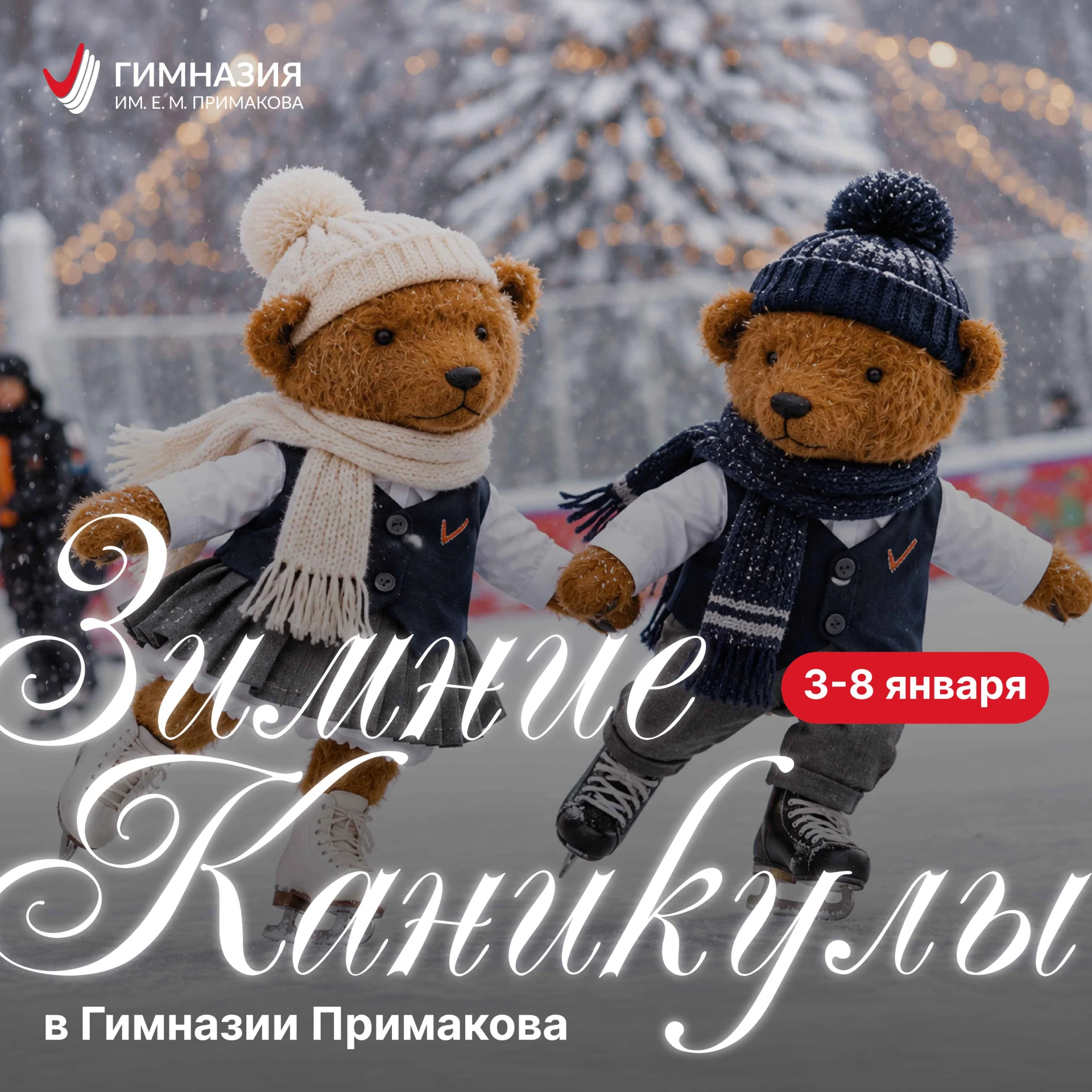 ❄️ Зимние каникулы в Гимназии Примакова!