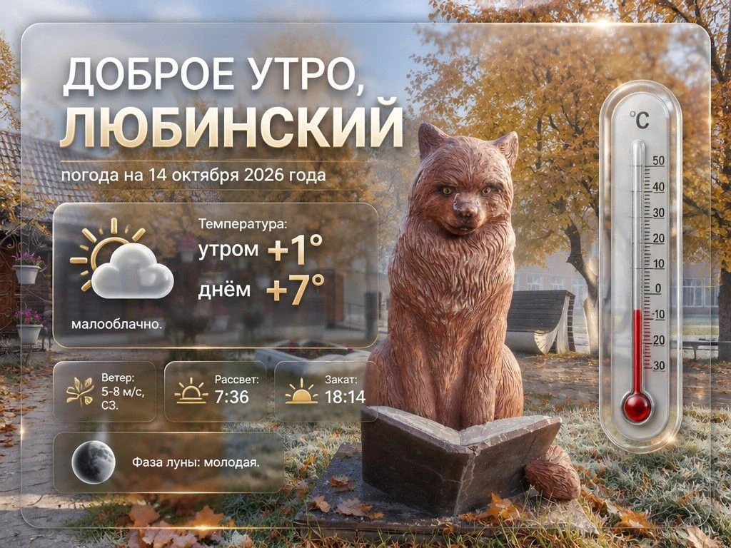 #ПогодаВЛюбинском