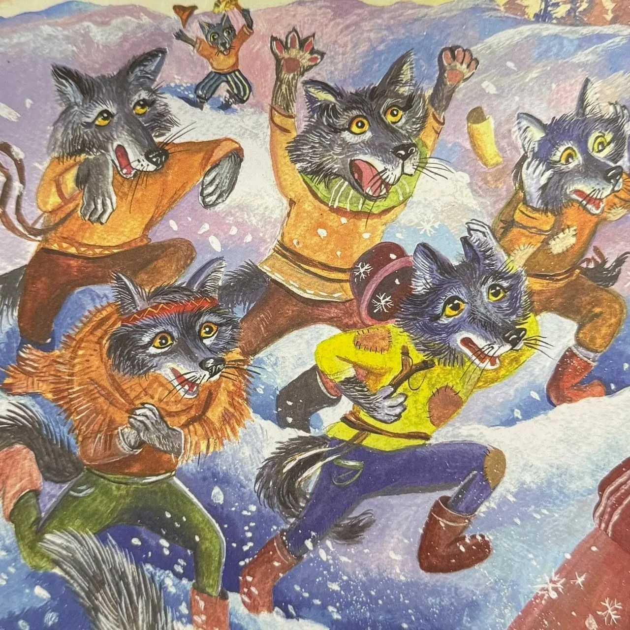 🐺 Серый волк – зубами щёлк: угадайте сказку по иллюстрации!