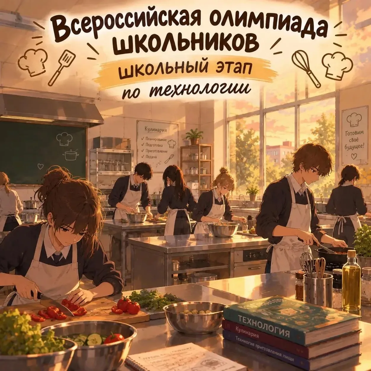 🏆 Очередной школьный этап Всероссийской олимпиады школьников!