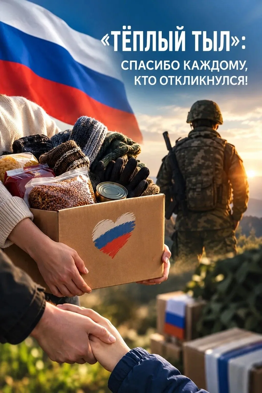 🇷🇺«ТЁПЛЫЙ ТЫЛ»: СПАСИБО КАЖДОМУ, КТО ОТКЛИКНУЛСЯ!