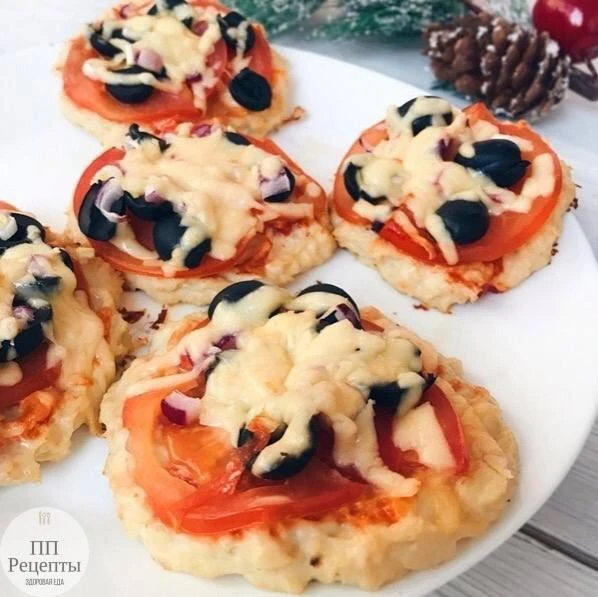 БЕЛКОВЫЕ МИНИ-ПИЦЦЫ😍🔥🍕