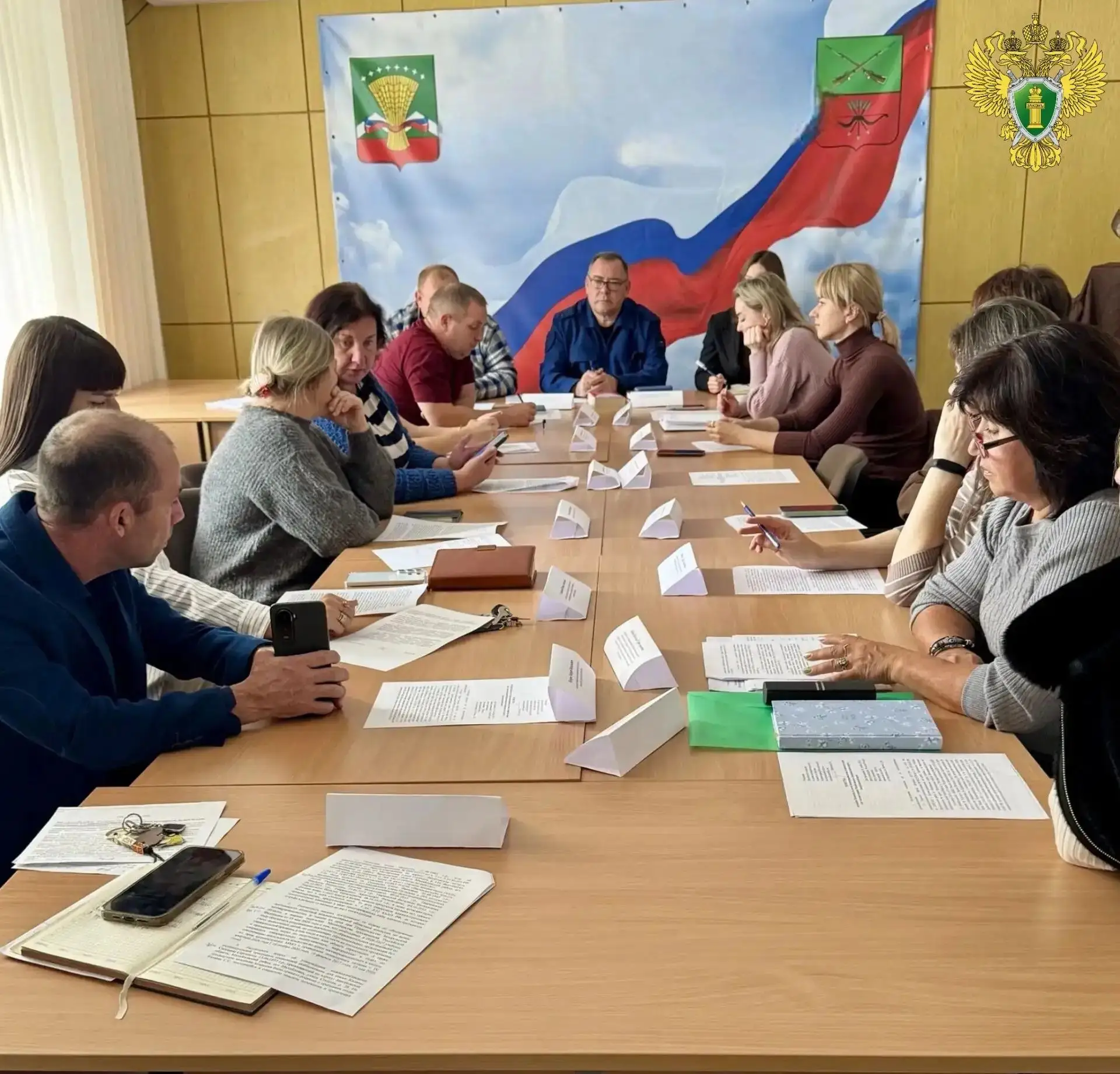 📢 Прокурор Михайловского района Аркадий Волчков принял участие в заседании комиссии по...