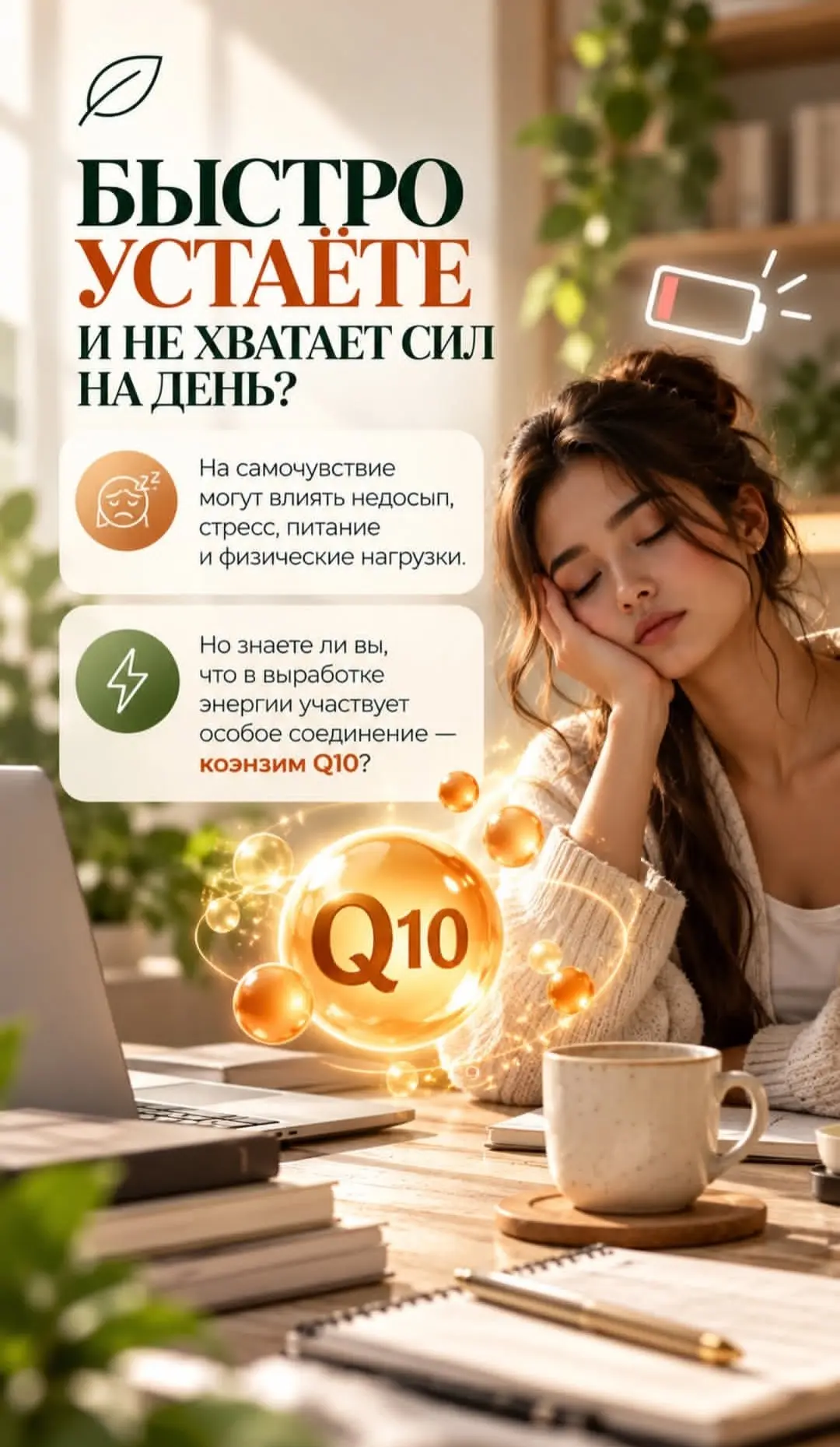 NSP Коэнзим Q10 — БАД, капсулы по 100 мг.