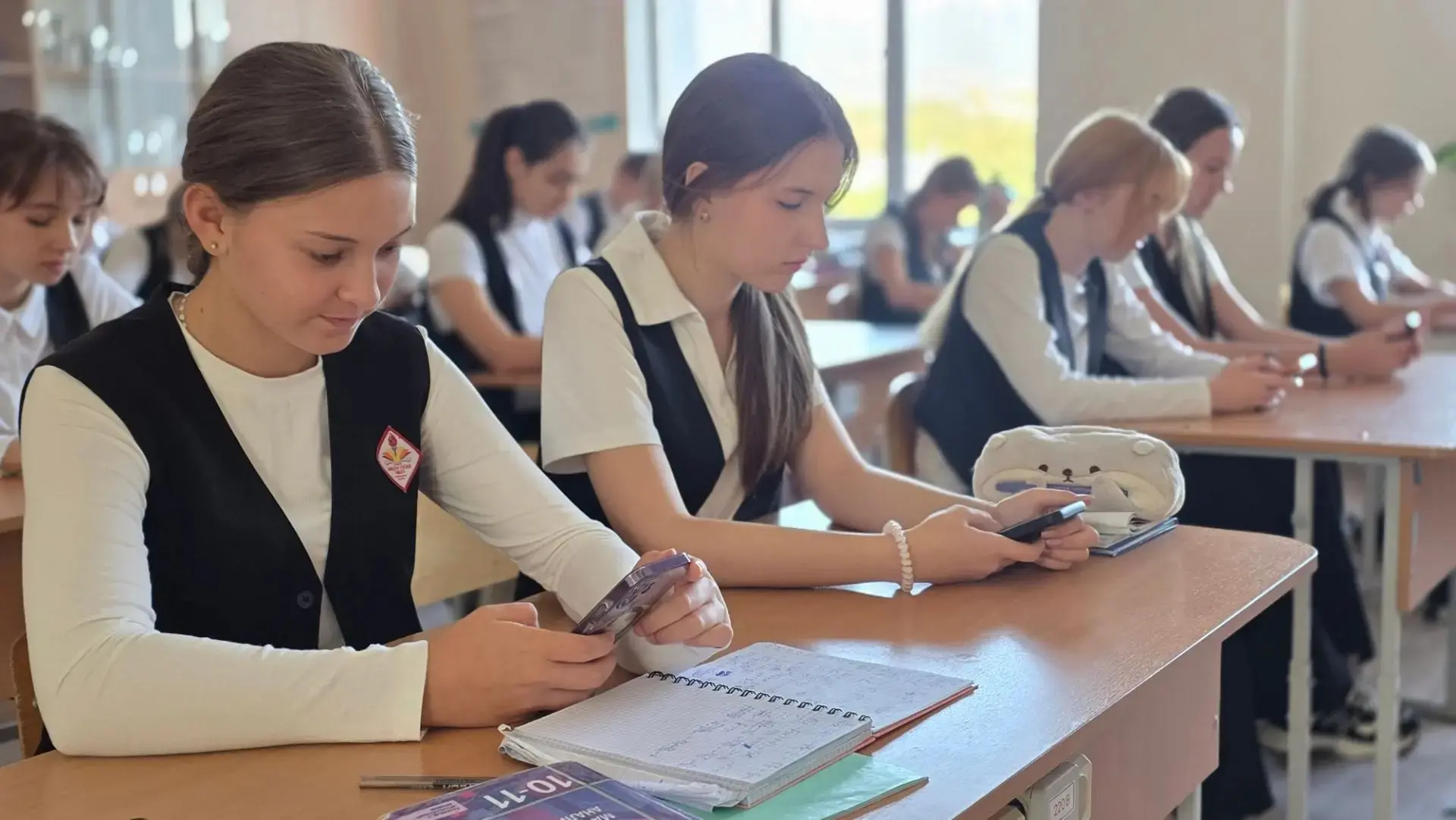 10 класс прошёл экономический диктант.