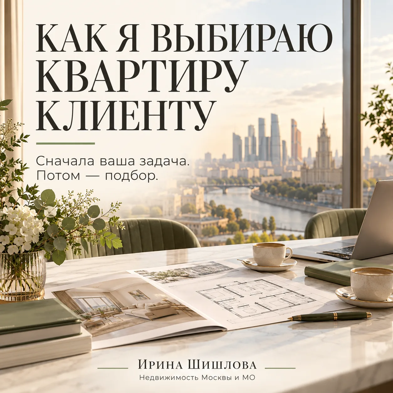Как я выбираю квартиру клиенту