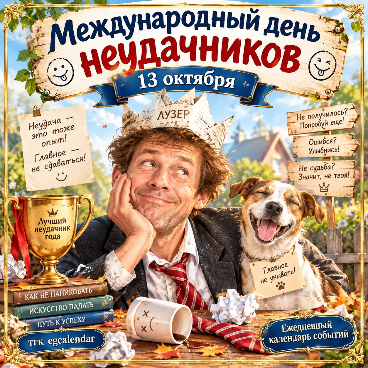 Международный день неудачников — это, пожалуй, самый освобождающий праздник в году, ден...