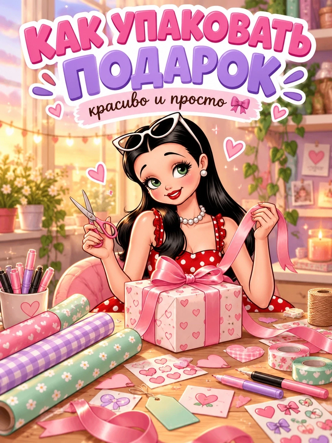 Ты выбрала подарок — это уже супер! Но знаешь, что делает подарок ещё круче? Красивая у...