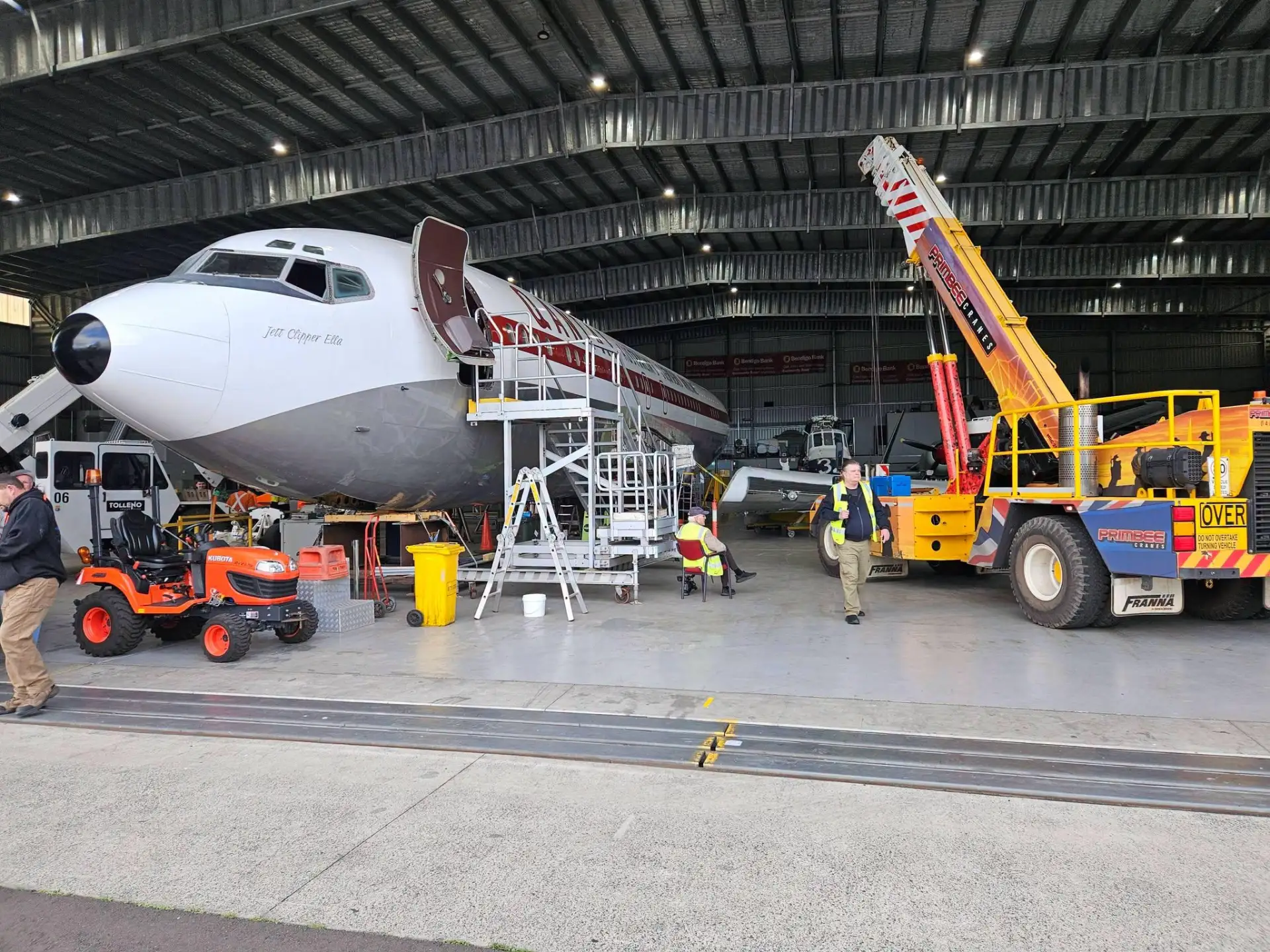 🇦🇺 Boeing 707 Джона Траволты собирают заново