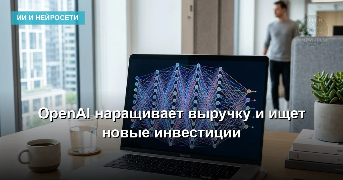 Выручка OpenAI продолжает расти, а компания ищет новые инвестиции — по данным источнико...