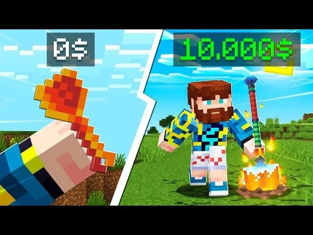 🍿 😰Майнкрафт, но Я Могу УЛУЧШАТЬ Лопату!