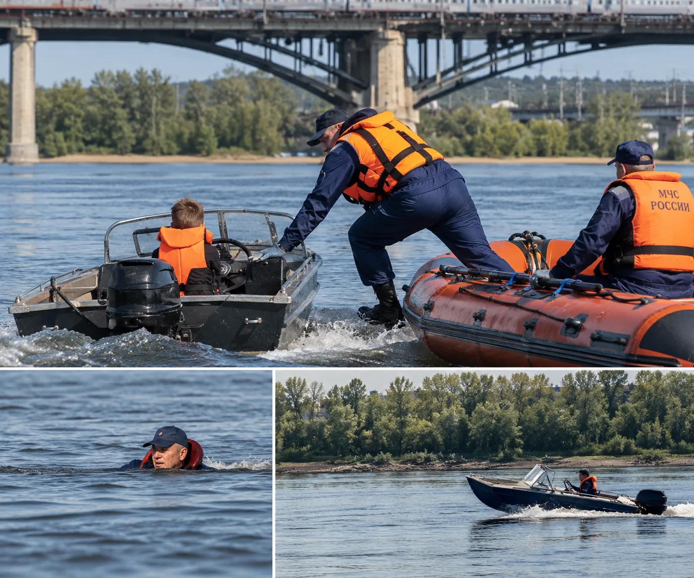 🚤 Лодка шла на полной скорости. А внутри был только ребёнок😳