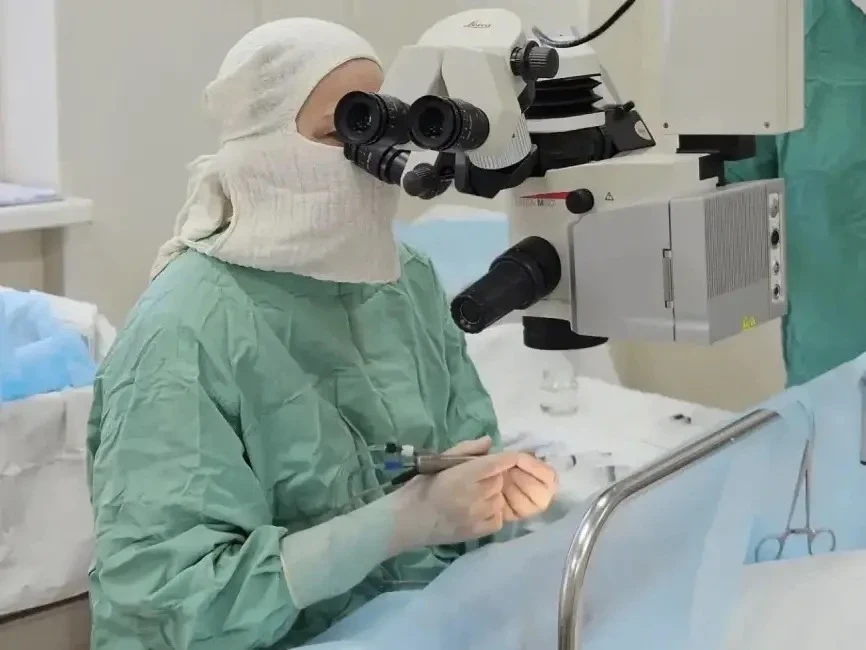 👁️ В областной больнице восстановили зрение 80-летней пациентке