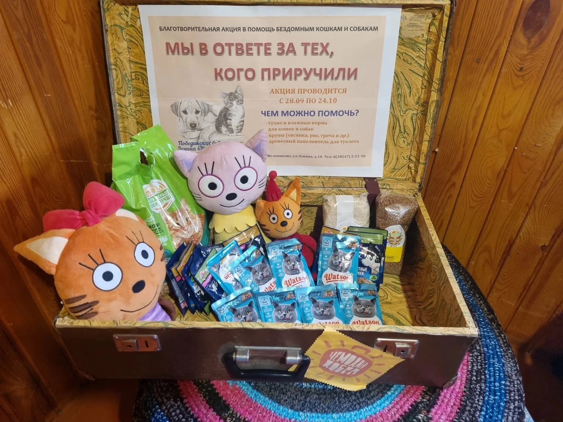 😃 Благотворительная акция принимает новых дарителей!!!