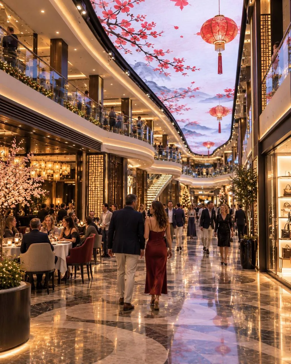 🥂 НОВЫЙ ГОД НА РОСКОШНОМ ЛАЙНЕРЕ MSC WORLD ASIA! 🛳️✨