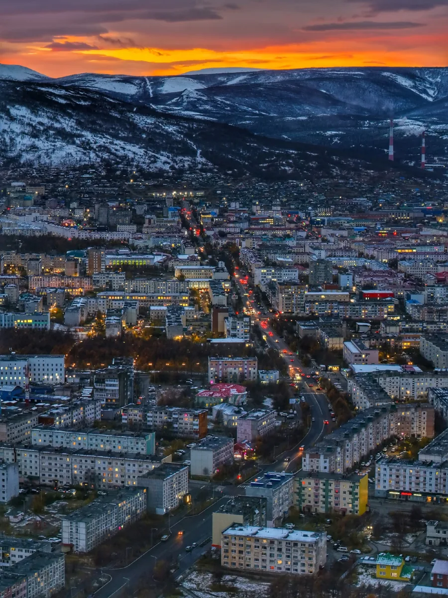 Вечер в бухте Нагаева 🌆
