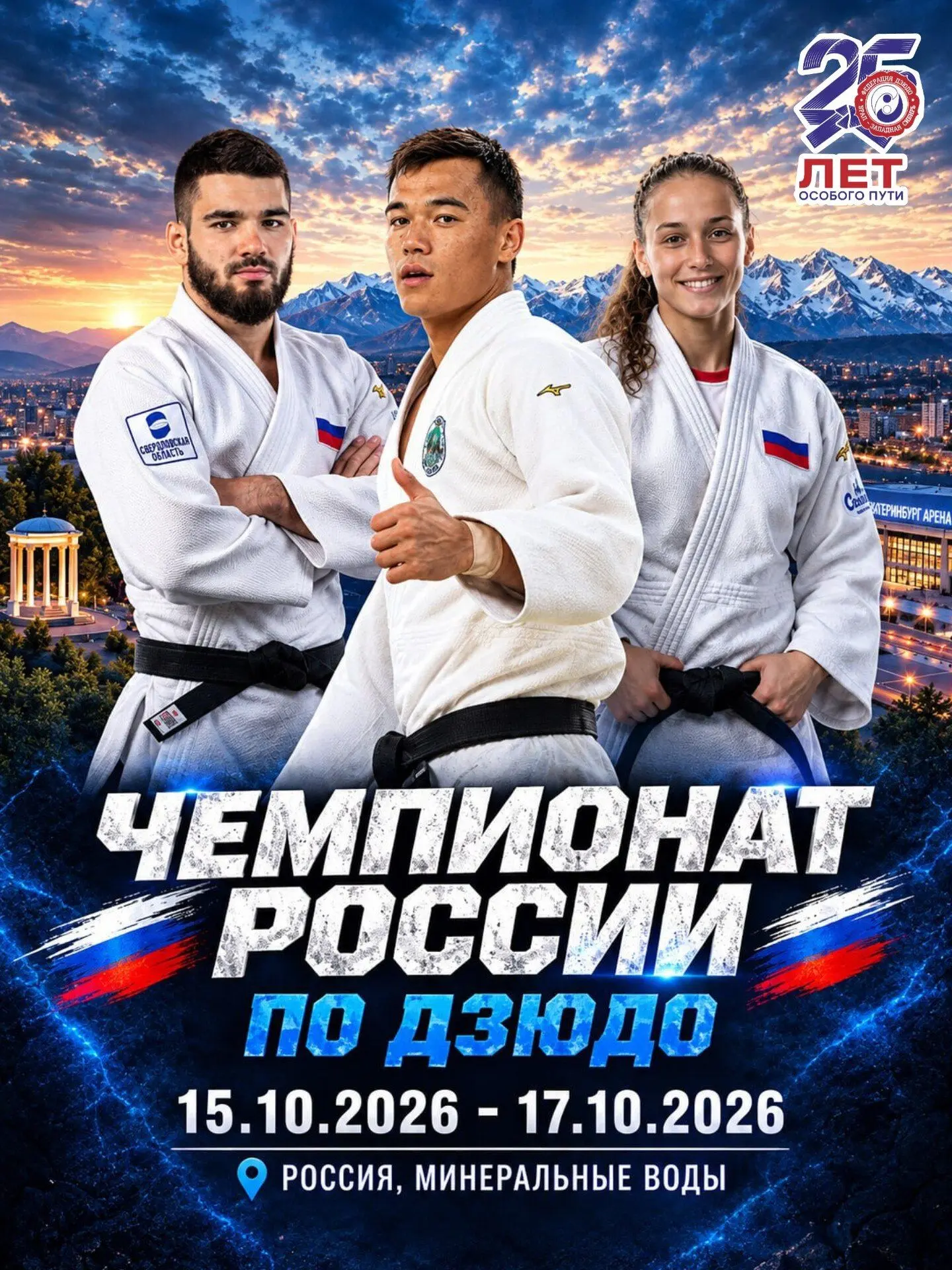 Завтра стартует Чемпионат России по дзюдо — главный старт сезона!