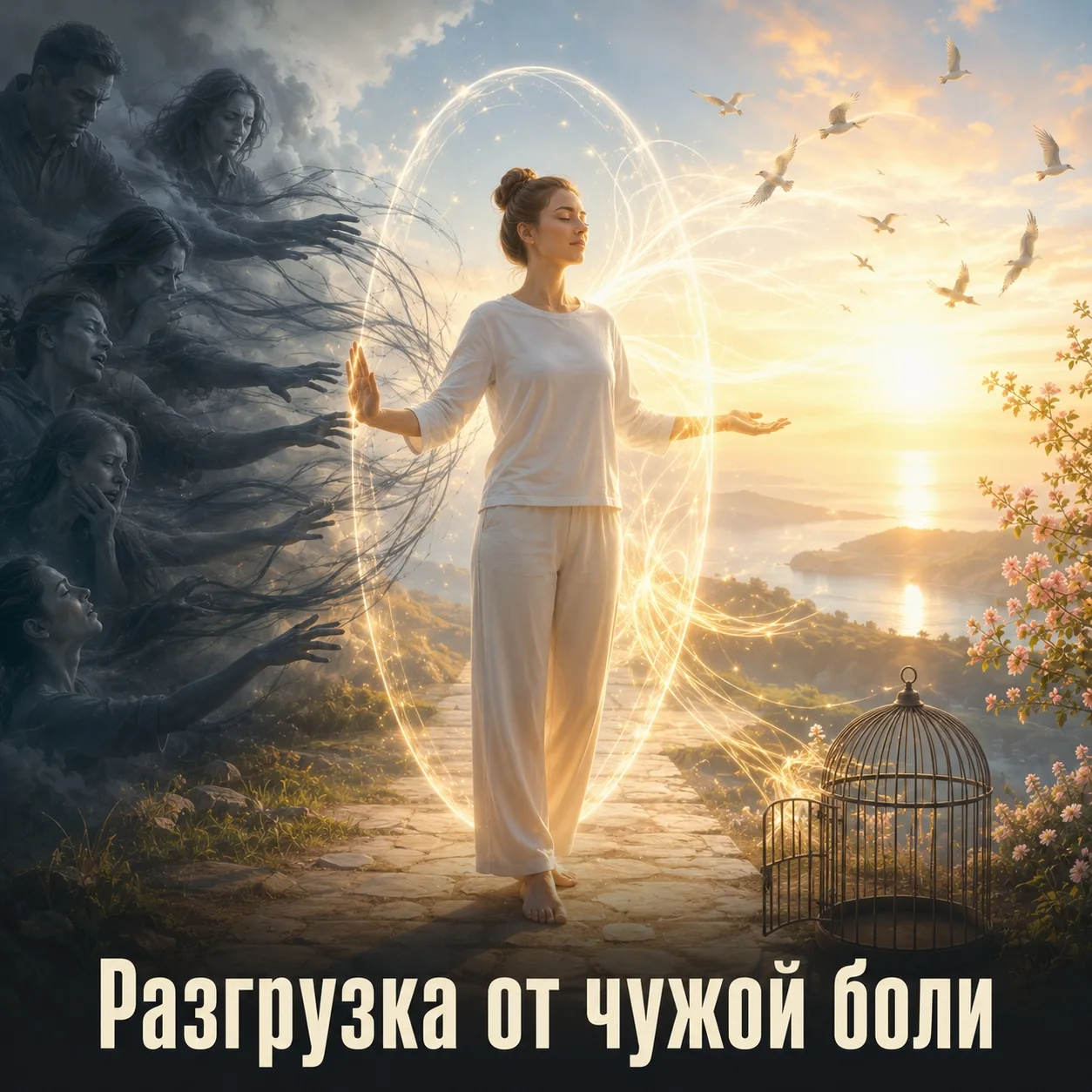 Иногда человек устаёт не от своей жизни.
