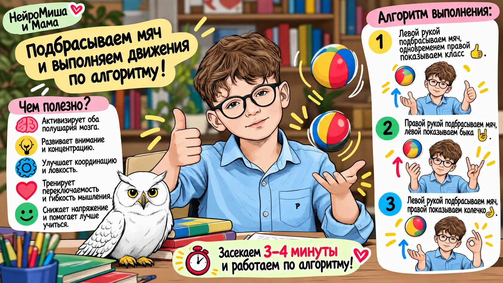 🙂🖐 давайте сделаем новое нейроупражнение