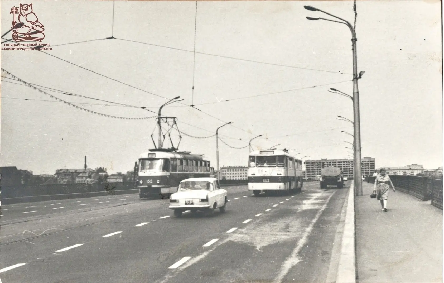 Эстакадный мост в 1974 году📍