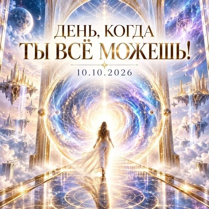 ДЕНЬ, КОГДА ТЫ ВСЁ МОЖЕШЬ!
