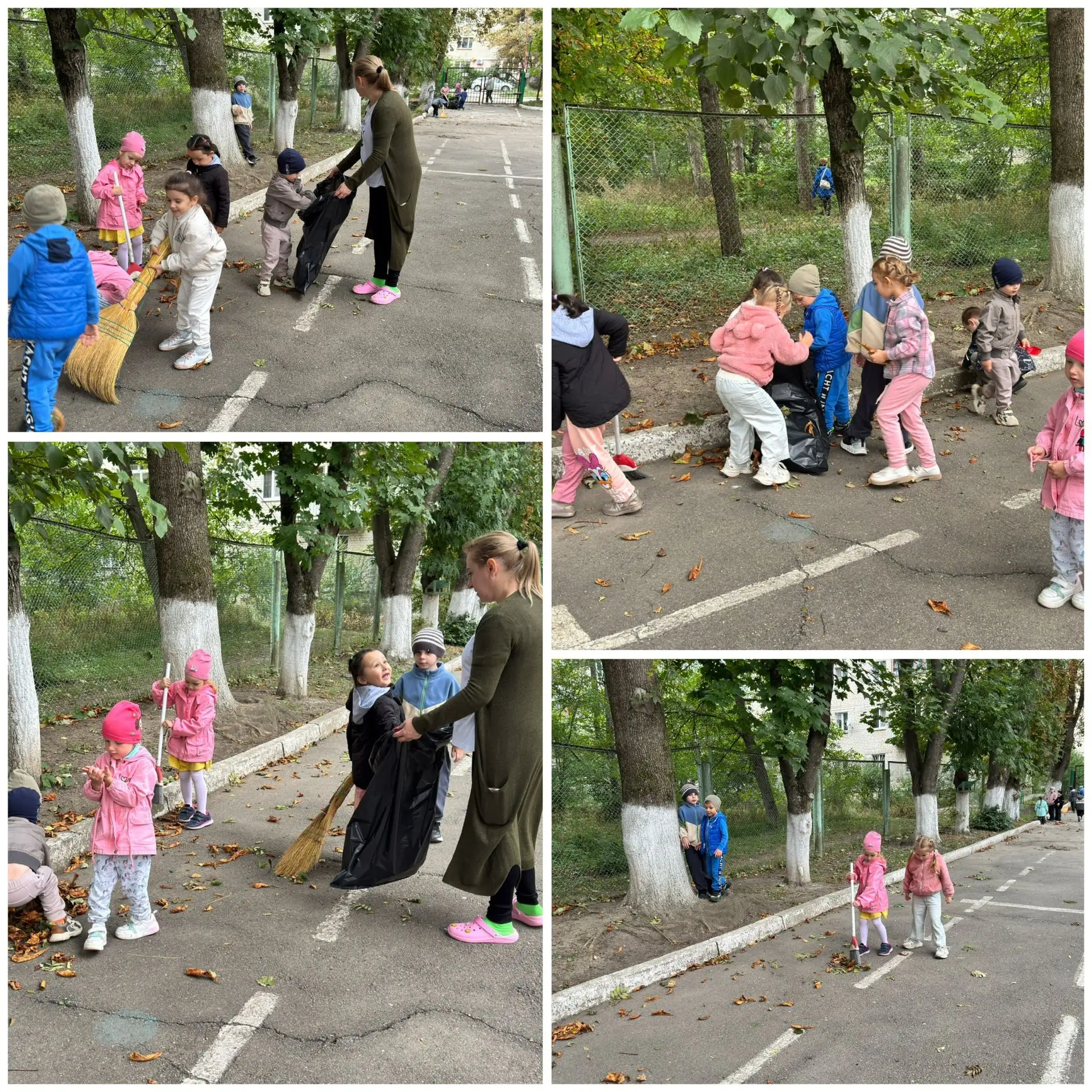 🍂🧹 Трудовой десант в средней группе!