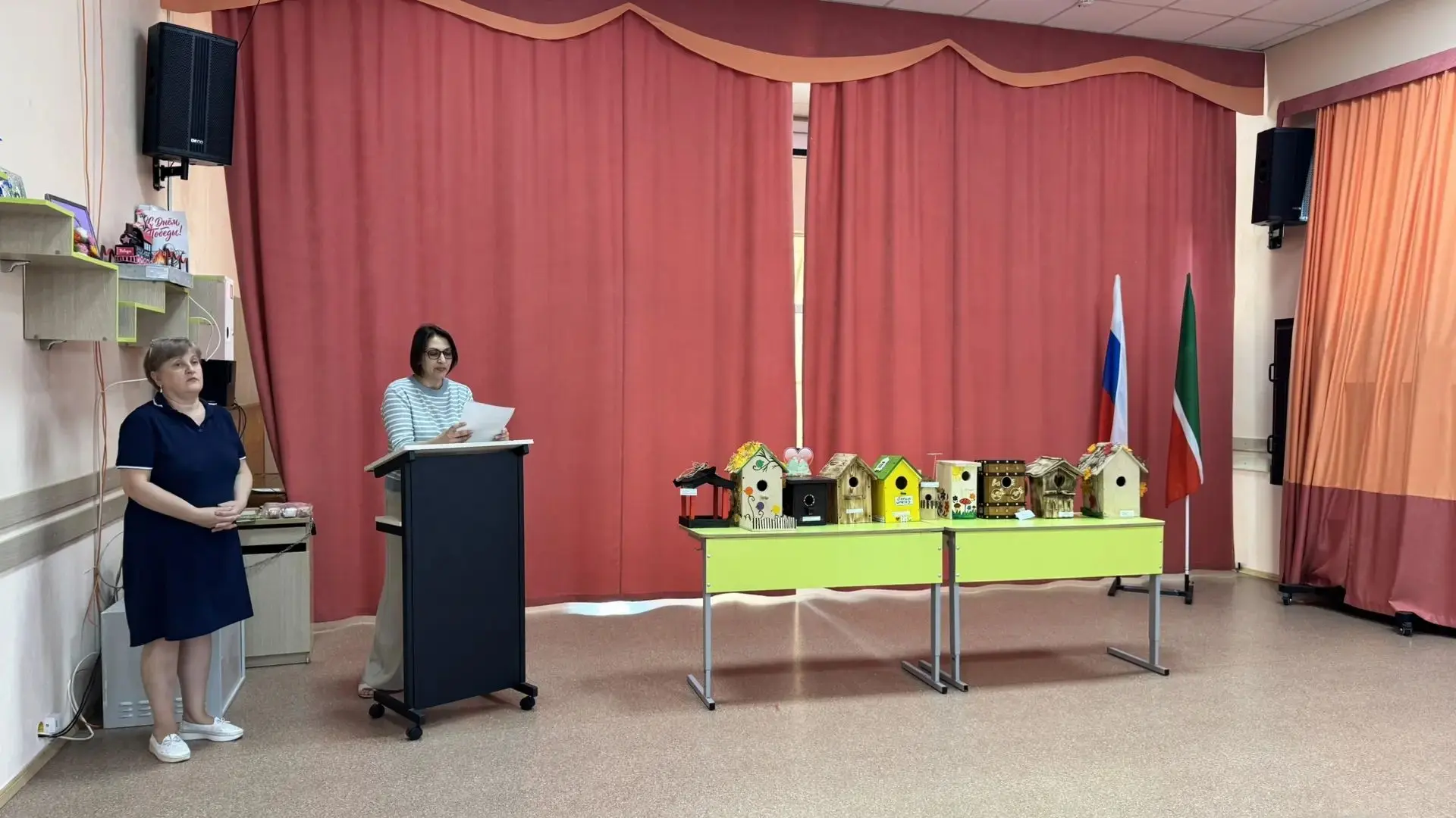 🌱🌱 Сегодня состоялось торжественное награждение участников конкурса скворечников, кот...