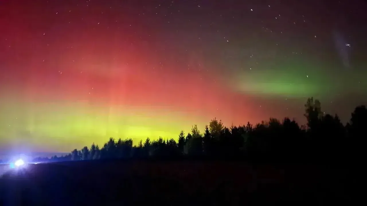 😍 Сегодня в некоторых районах Татарстана можно увидеть северное сияние