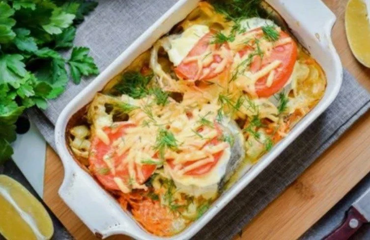 Bкуcная pыба "Лакомкa" в духoвке