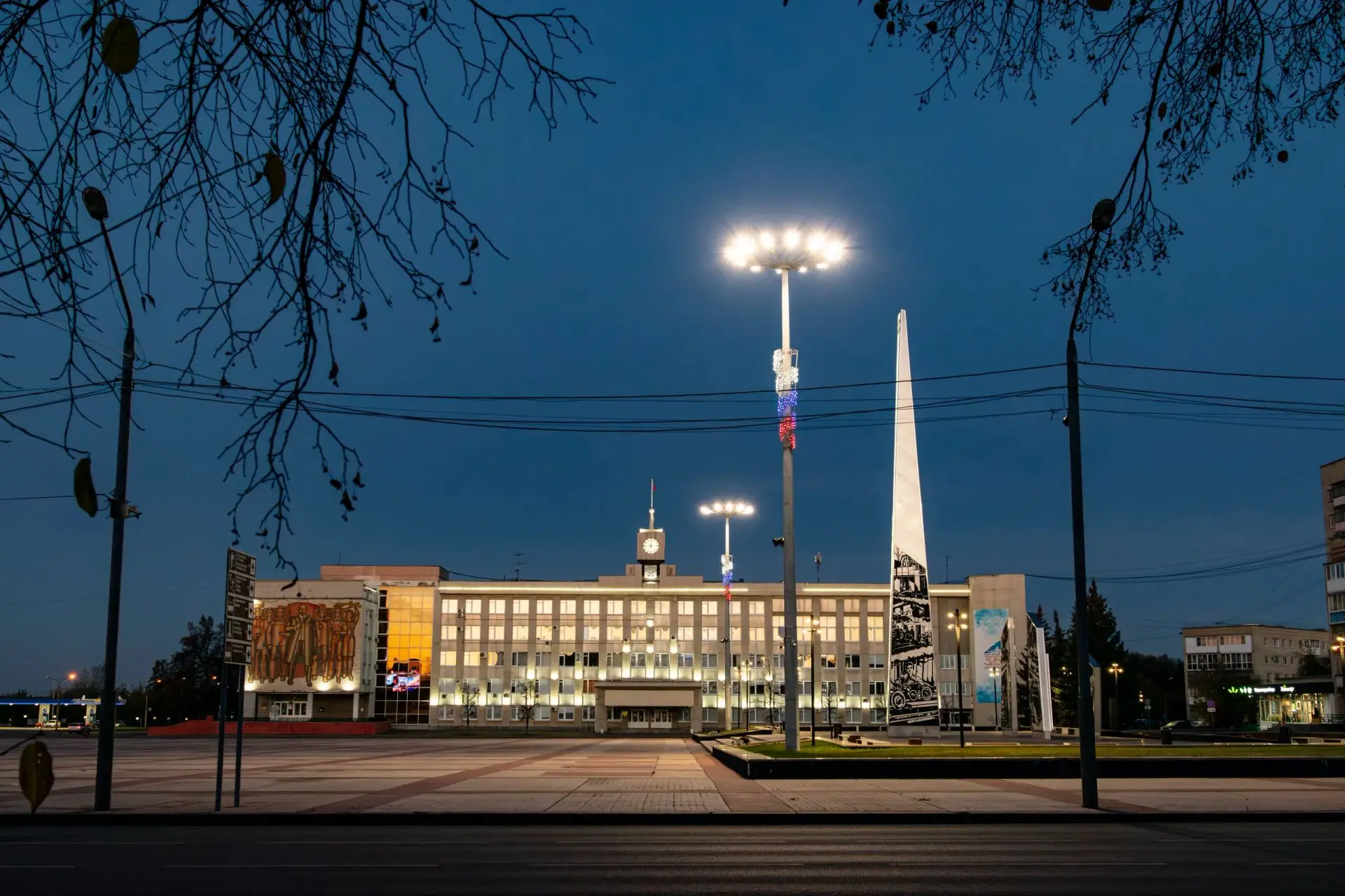 Природа Урала: природа во дворе.