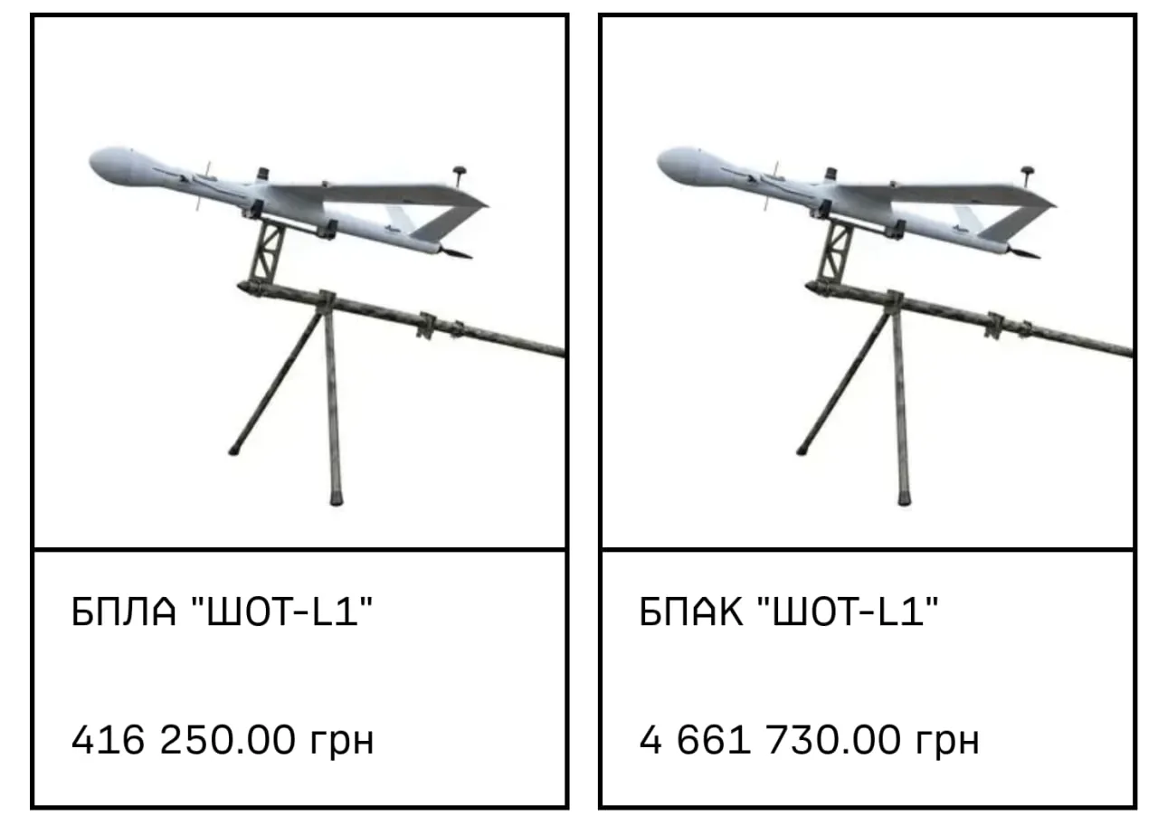 Вражеский борт «ШОТ-L1» с самонаведением на средства РЭБ