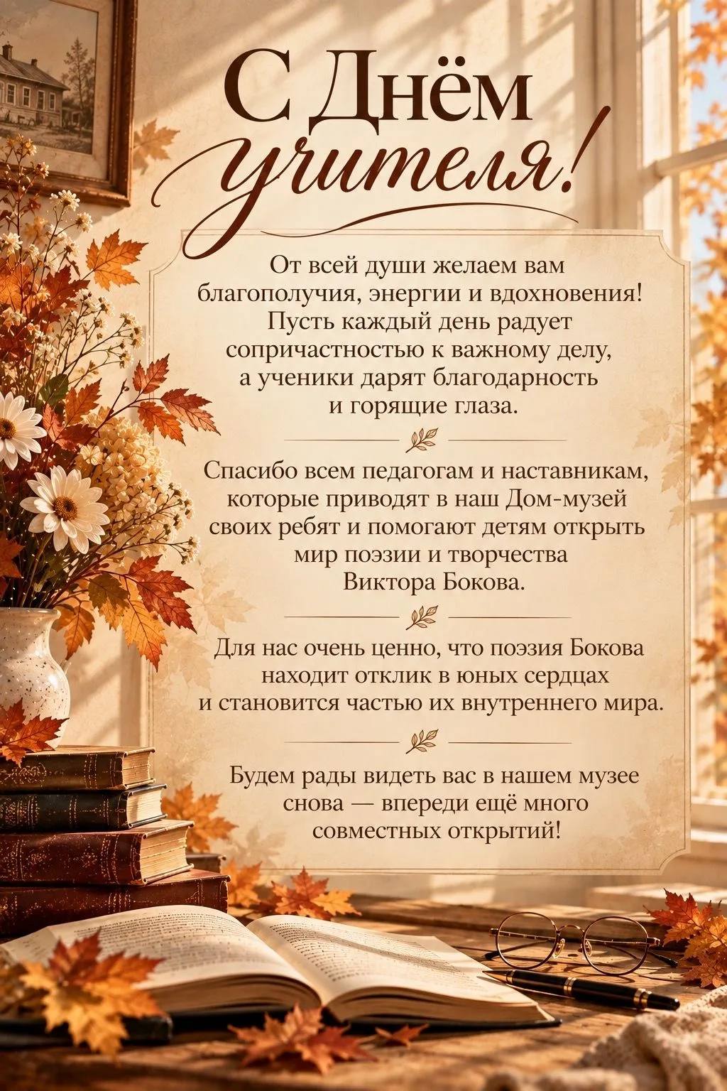 🎉Сегодня отмечается День учителя!🎉